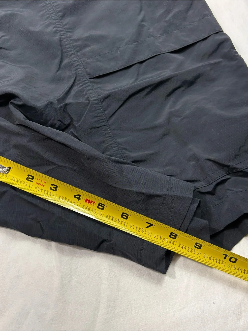 Eddie Bauer Men's Black Lightweight Performance Cargo Shorts Fishing Outdoor 2XL